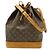 Louis Vuitton Noe Schultertasche Braun