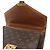 Borsa a tracolla Louis Vuitton Monceau 26 Marrone - vista 9