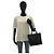 Chanel Icon Choco Bar Leder Tote Schwarz - Ansicht 6