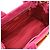Borsa a mano Prada Mini Canapa Trompe-l'oeil Rosa - vista 5