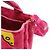 Borsa a mano Prada Mini Canapa Trompe-l'oeil Rosa - vista 6