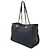 Borsa Chanel Deauville Tote Blu - vista 2