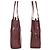 Prada Spazzolato Lackleder Tote Bag Rot - Ansicht 8