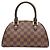 Sac à main mini Louis Vuitton Damier Marron