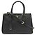 Bolsa de mão Prada Galleria Medium Preto