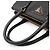 Bolsa de mão Prada Galleria Medium Preto - vista 4