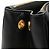 Bolsa de mão Prada Galleria Medium Preto - vista 7
