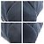 Borsa Tote Prada Tessuto con logo triangolare Blu - vista 3