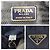 Borsa Tote Prada Tessuto con logo triangolare Blu - vista 4