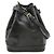 Louis Vuitton Noe Schultertasche Schwarz