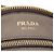 Prada Vitello Phenix Zip Crossbody Grigio - vista 7