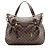 Louis Vuitton Damier Ebene Evora MM Tote Castaño
