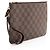 Louis Vuitton Damier Ebene Neverfull GM Pochette Marrone - vista 2