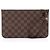 Louis Vuitton Damier Ebene Neverfull GM Pochette Marrone - vista 3