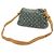 Bolsa de Ombro Louis Vuitton Baggie PM Azul - vista 2
