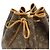 Borsa a tracolla Louis Vuitton Noe Marrone - vista 4