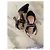 Fendi Canvas Sandaletten Schwarz Beige - Ansicht 2