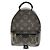 Zaino MINI Palm Springs Monogram Louis Vuitton Marrone