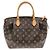 Borsa Louis Vuitton Monogram Turenne PM Marrone - vista 2