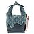 Borsa a tracolla Louis Vuitton Monogram Drip Japanese Cruiser Blu - vista 2