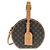 Sac à main Louis Vuitton Monogram Petite Boite Chapeau Marron