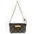 Louis Vuitton Monogram Pochette Mila PM Accessory Pouch Braun