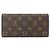 Louis Vuitton Monogram Portefeuille Emilie Wallet Castaño - vista 2