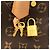 Bolsa Louis Vuitton Monogram Montaigne BB Marrom - vista 3
