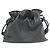 Borsa a mano Loewe Flamenco Clutch Medium Nero - vista 2
