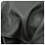 Borsa a mano Loewe Flamenco Clutch Medium Nero - vista 5