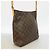 Bolsa de Ombro Louis Vuitton Monogram Looping GM Marrom - vista 2