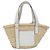 Bolsa Loewe A223S93X04 em Bege e Branco