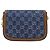 Borsa a tracolla Gucci Horsebit 1955 Crudo Blu scuro - vista 2