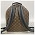 Zaino Louis Vuitton Monogram Palm Springs MM Marrone - vista 11
