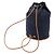 Hermès Hermes Polochon Mimil PM Schultertasche Marineblau