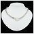 Autre Marque Collana Pendente Choker Tiffany Return to Argento - vista 8
