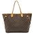 Borsa Tote Louis Vuitton Monogram Neverfull GM Marrone Monogramma - vista 2