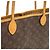Borsa Tote Louis Vuitton Monogram Neverfull GM Marrone Monogramma - vista 9