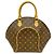 Borsa Louis Vuitton Monogram Ellipse MM Marrone