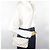 Borsa a tracolla Louis Vuitton Pochette Felice Bianco - vista 16