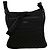 Borsa a tracolla Gucci in tela nera Nero