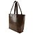 Saco Tote Prada em couro castanho Marrom - vista 2