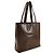 Saco Tote Prada em couro castanho Marrom - vista 3