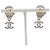 Chanel Coco Mark vergoldete Stecker-Ohrringe - Ansicht 3