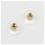 Chanel Coco Mark vergoldete Stecker-Ohrringe - Ansicht 9