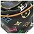 Borsa a tracolla Louis Vuitton Multicolor Lodge GM Nero - vista 3