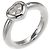 Chopard Happy Diamonds Heart Ring in 18K Weißgold