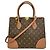 Borsa Louis Vuitton Monogram Flandrin Marrone