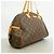 Borsa a tracolla Louis Vuitton Monogram Montorgueil GM Marrone - vista 2