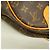 Borsa a tracolla Louis Vuitton Monogram Montorgueil GM Marrone - vista 9